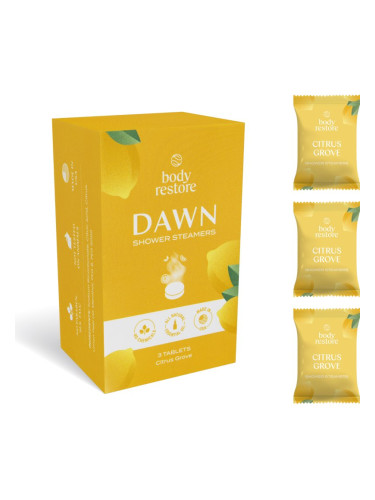 Body Restore Dawn таблетки за душ аромати Citrus Groove 3 бр.