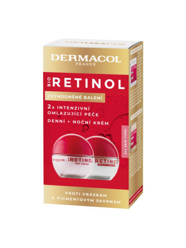 Dermacol Bio Retinol дневен и нощен крем ДУО ОПАКОВКА
