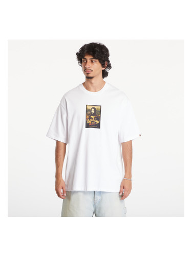 Тениска A BATHING APE Art Print Relaxed Fit Short Sleeve Tee White L