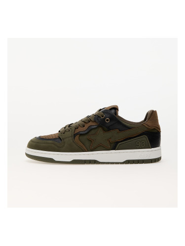 Сникърси A BATHING APE Bape Sk8 Sta 6 Olive Drab EUR 42.5