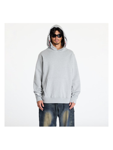 Суитшърт A BATHING APE Shark Pullover Hoodie Gray XL