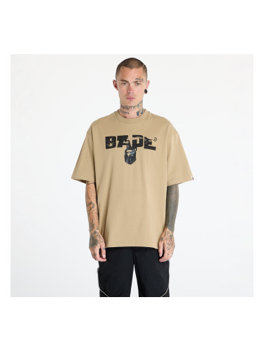 Тениска A BATHING APE Bape Army Relaxed Fit Tee Beige S