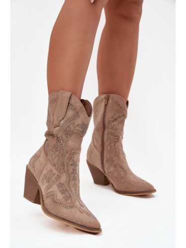 Boto Дамски кобурки с украса бежови Arlissima