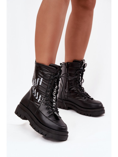 Дамски Обувки за сняг с връзки Vinceza