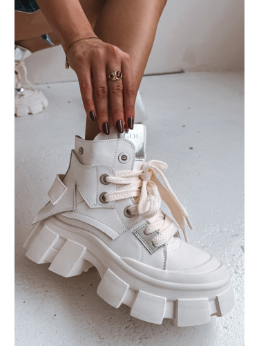 Кожени топли спортни боти GOE