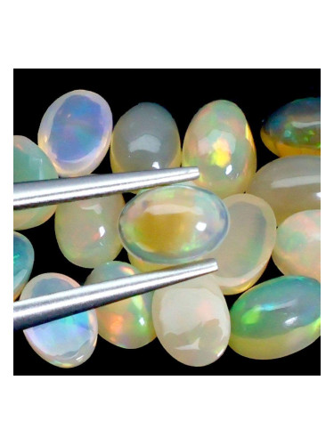 Огнен опал 6х4 мм