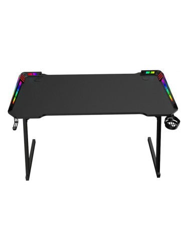  Гейминг бюро Xtrike ME - DK-05, LED, черно
