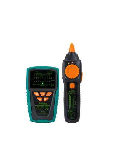 Тестер за компютърни и телефонни мрежи, MT-7029N, шум и филтри, F, UTP, STP, PRO'S KIT