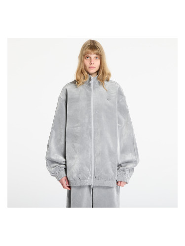 Яке adidas Brushed Twill Oversized Firebird Track Top Grey Two M