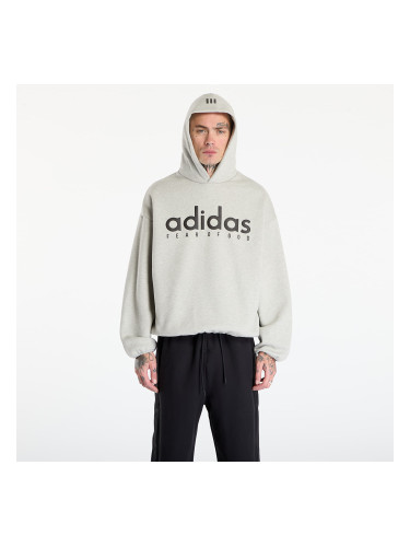 Суитшърт adidas x Fear Of God Athletics Cotton Fleece Hoodie Medium Grey Heather M