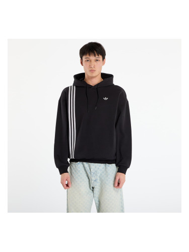 Суитшърт adidas Front Stripes Hoodie Black XL