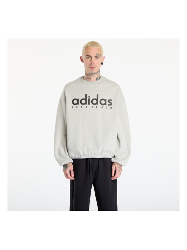 Суитшърт adidas x Fear Of God Athletics Cotton Fleece Crewneck Medium Grey Heather L