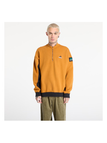 Суитшърт adidas Equipment Blocked Half-Zip Craft Ochre S