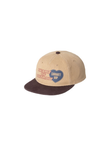 Carhartt WIP Arcan Cap Brown Unisex - Шапки Carhartt WIP - Кафяв - I035248_07E_XX-One-size - Size: One size