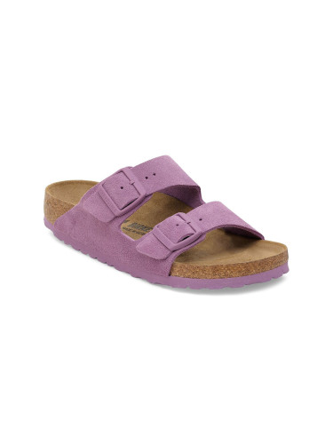 Birkenstock Arizona Suede Leather Narrow Fit Жени - Сандали Birkenstock - Лилав - 1030636-5 - Size: 5