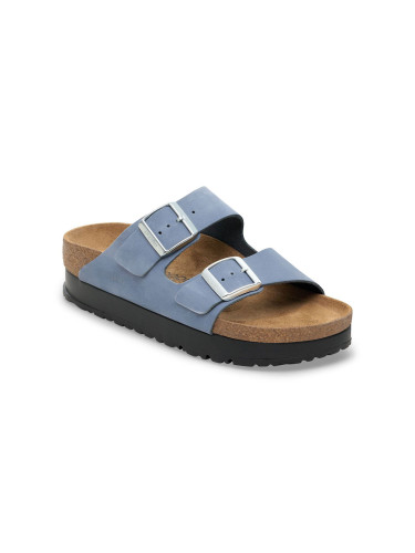 Birkenstock Arizona PAP Flex Platform Nubuk Leather Narrow Fit Жени - Сандали Birkenstock - Син - 1030588-3.5 - Size: 3.5