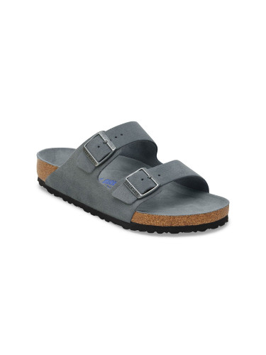 Birkenstock Arizona Soft Footbed Suede Leather Narrow Fit Unisex - Сандали Birkenstock - Кафяв - 1030912-5 - Size: 5