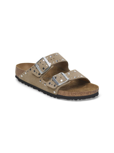 Birkenstock Arizona Rivet Suede Leather Regular Fit Brown Жени - Сандали Birkenstock - Кафяв - B1029361-3.5 - Size: 3.5