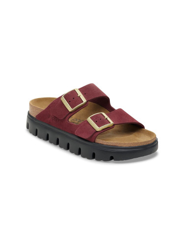 Birkenstock Arizona Platform Suede Leather Narrow Fit Жени - Сандали Birkenstock - Бордо - 1030581-3.5 - Size: 3.5