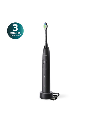 Електрическа четка за зъби Next-Generation Philips Sonicare Серия 5500, черна