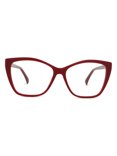 Max Mara MM 5036 66A 14 54 - диоптрични очила, cat eye, дамски, червени