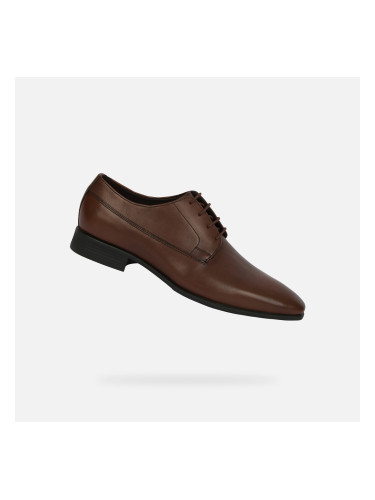 Мъжки кафяви официални обувки Geox Omo High Life