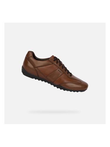 Geox Wells Men's Brown Sneakers - Mens