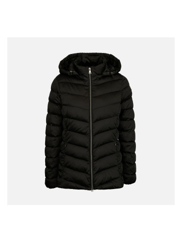 Black Women's Quilted Jacket Geox Zosma - Women's