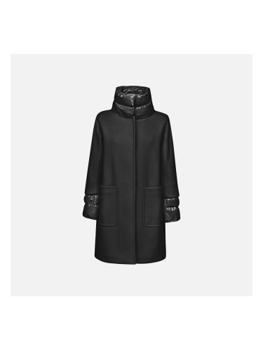 Black Women's Coat Geox Diamanta - Women's