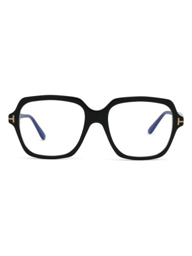Tom Ford FT5908-B 001 54 - диоптрични очила, квадратна, unisex, черни
