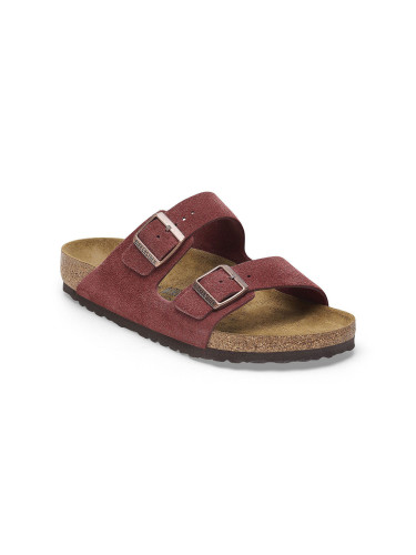 Birkenstock Arizona Suede Leather Regular Fit Unisex - Сандали Birkenstock - Бордо - 1028353-5 - Size: 5