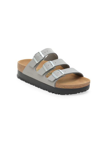Birkenstock Florida Flex Platform Birko-Flor Narrow Fit Жени - Сандали Birkenstock - Сив - 1030567-3.5 - Size: 3.5