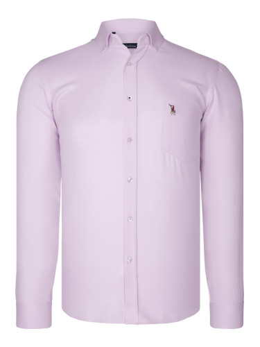 G985 DEWBERRY MEN'S SHIRT-PINK