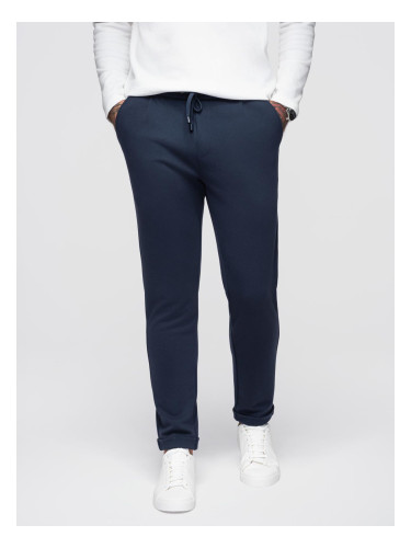 Мъжки спортни панталони Ombre в тъмносиньо