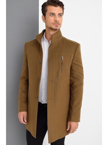 PLT9386 DEWBERRY MEN'S COAT-CAMEL