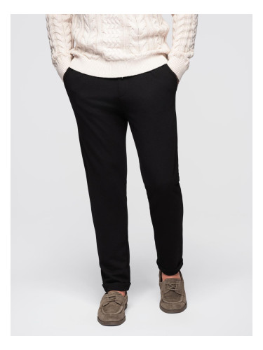 Мъжки плетени панталони с омбре принт