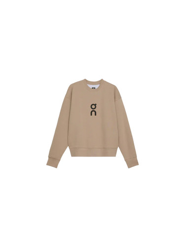 On Club Crew W Жени - Суитшърти и блузи с качулка On - Кафяв - 1WE10470603-L - Size: L