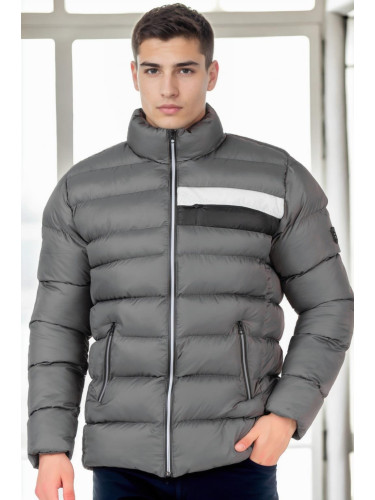 M9650 DEWBERRY MEN'S PUFFER JACKET-GREY