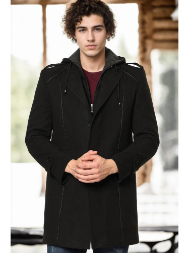 PLT9334 DEWBERRY MEN'S COAT-BLACK