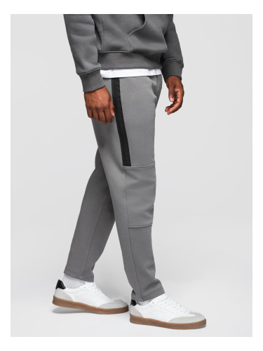 Мъжки спортни панталони с прави крачоли и омбре кройка