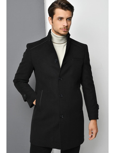 PLT9391 DEWBERRY MEN'S COAT-ANTHRACITE