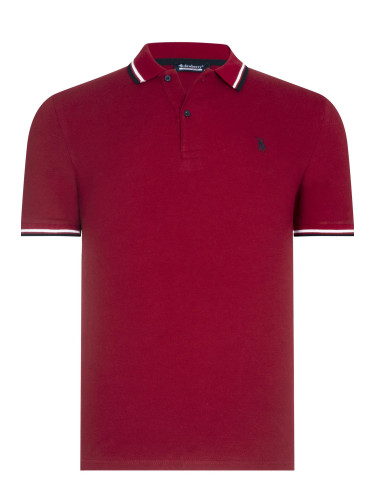 T9594 DEWBERRY MEN'S T-SHIRT-BURGUNDY