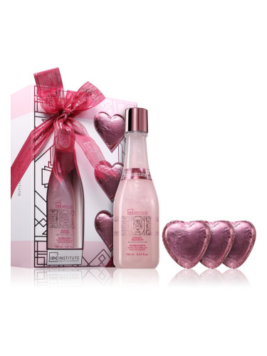 IDC Institute Scented Bath Rose Bubble Bath Set подаръчен комплект за жени