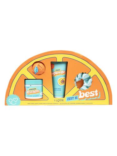 I Love Zest is Best подаръчен комплект за вана аромати Zesty Orange