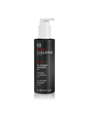 Collistar Uomo Energizing Cleansing Gel Face енергизиращ почистващ гел за лице 200 мл.