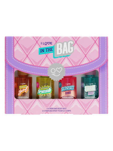 I Love In The Bag подаръчен комплект спрей за тяло