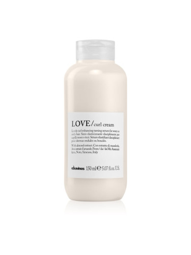 Davines Love Curl Cream стилизиращ крем за дефиниране на къдрици за непокорна коса 150 мл.