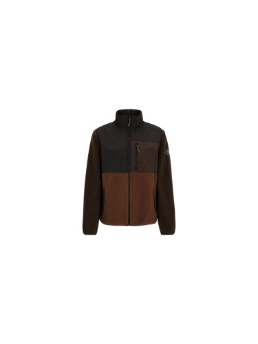 IrieDaily Auf Deck Fleece Jacket Brown Мъже - Якета IrieDaily - Кафяв - 912B112-549-L - Size: L