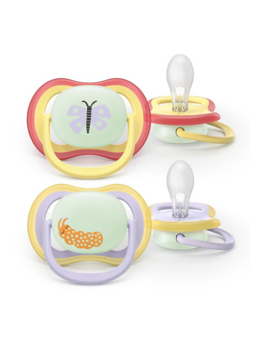 Philips Avent Ultra Air Day&Night SCF376/25 0-6m биберон Girl 2 бр.