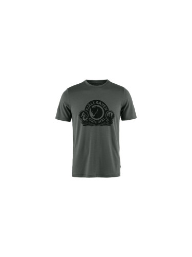 Fjällräven Abisko Wool Classic SS M Мъже - Тениски Fjällräven - Зелен - F84117-050-M - Size: M